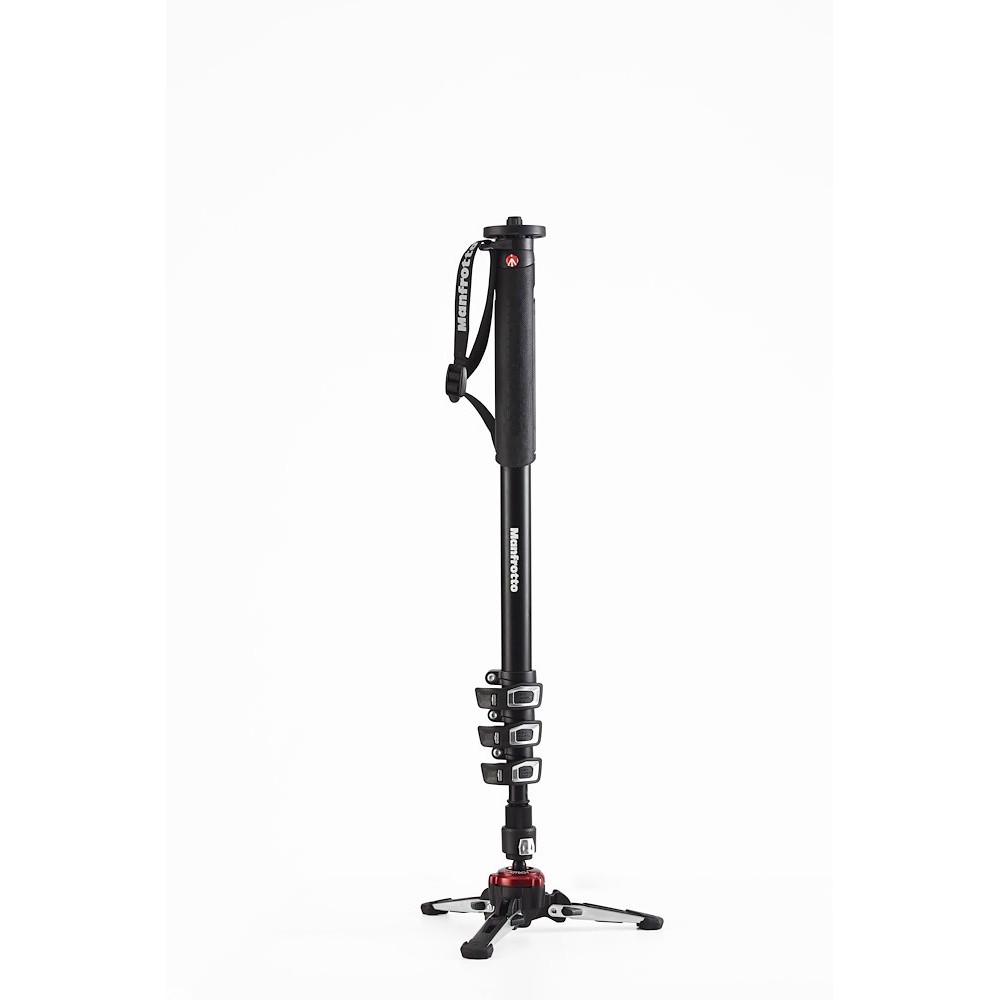 Manfrotto XPRO Alu Video-Einbeinstativ, 4 Segmente