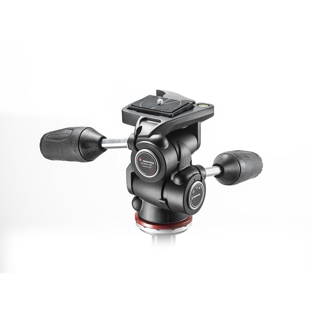 Manfrotto 3 Way Tripod Head Mark II in Adapto with retractable levers