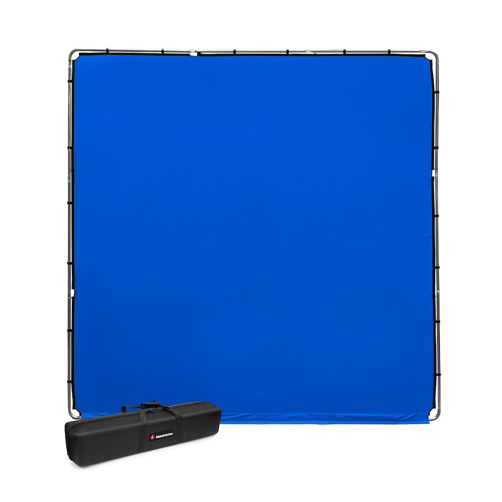 Manfrotto StudioLink Chroma Key Blue Screen Background Kit 3 x 3m