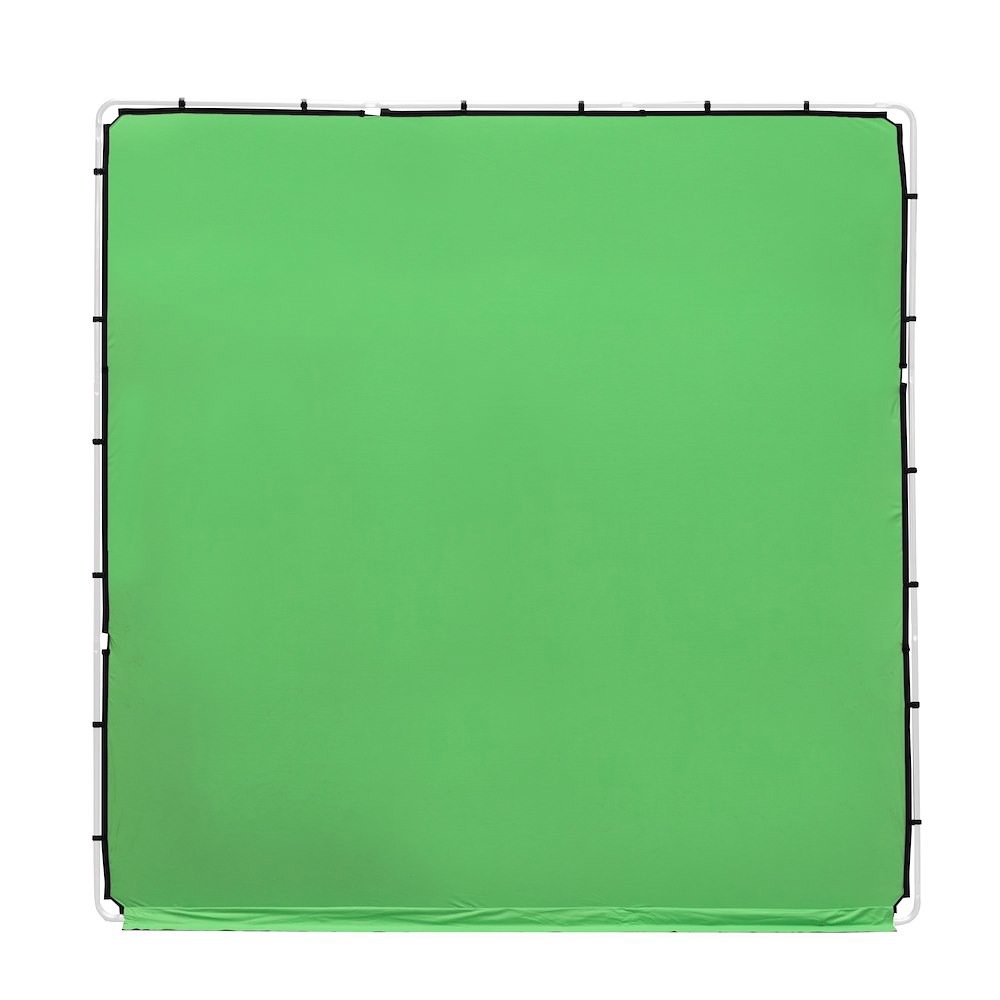 Manfrotto StudioLink Chroma Key Greenscreen-Bespannung, 3 x 3 m