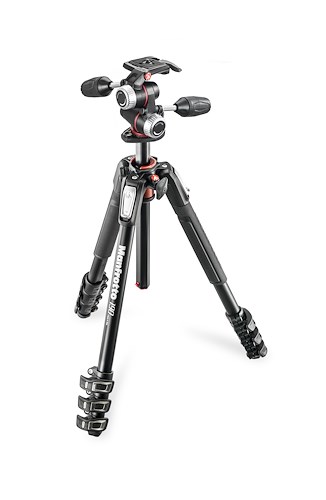 190 Aluminium 4-Section Tripod with head