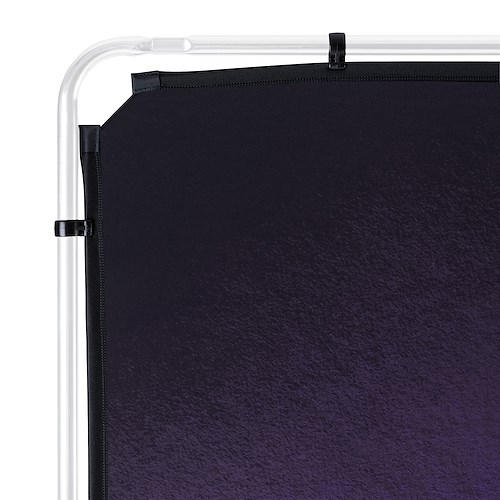 EzyFrame Vintage Background Cover 2 x 2.3m Aubergine