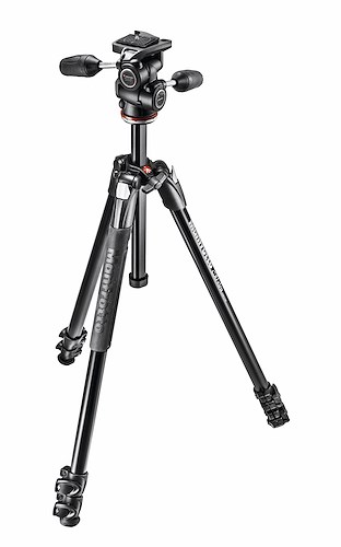 290 Xtra Aluminium 3-Section Tripod with Head