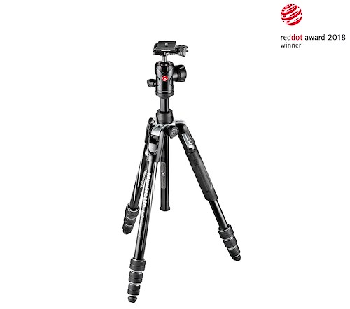 Befree Advanced Aluminum Travel Tripod twist, ball head