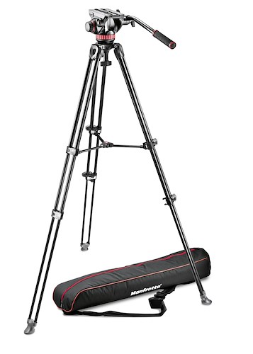 502 fluid video head&MVT502AM alu twin leg tripod